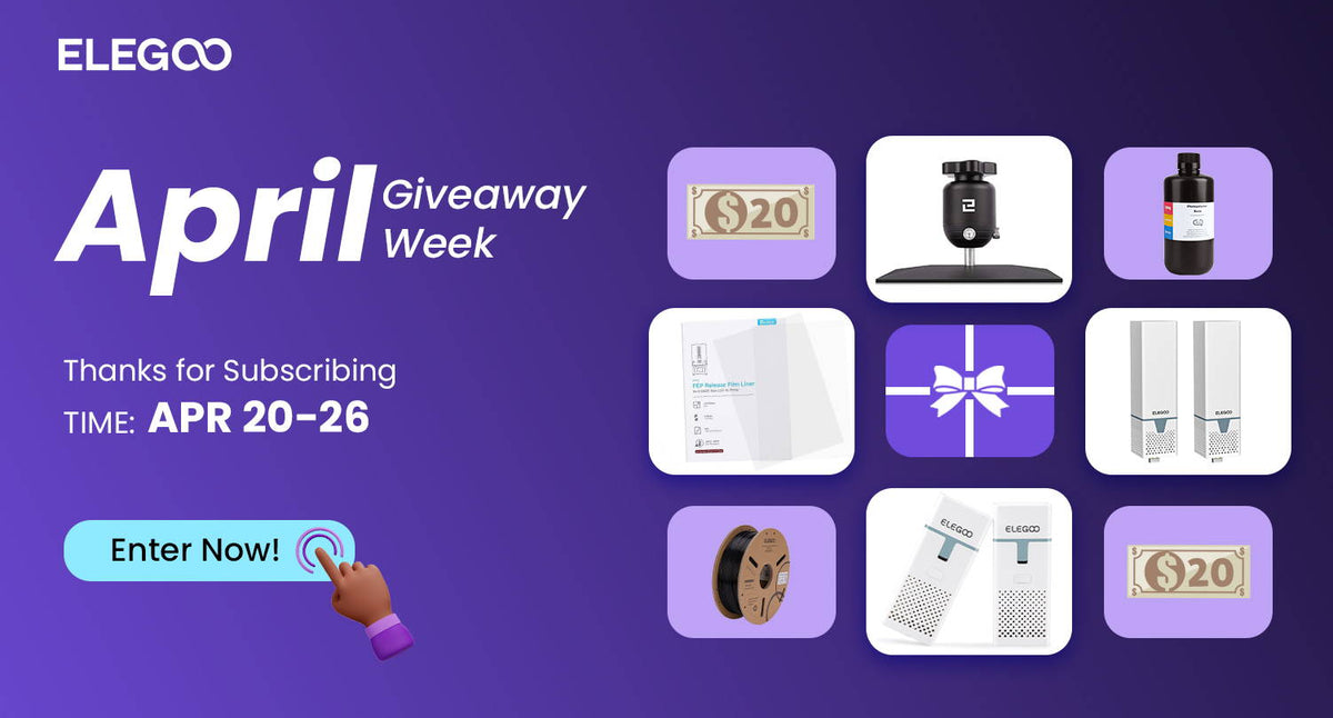 April Giveaway Week - Thanks for subscribing