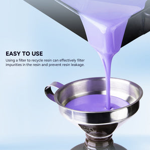 Entonnoir en acier inoxydable pour impression 3D