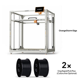 Pack OrangeStorm Giga + 2 × 5 kg Rapid PLA Plus