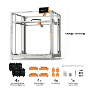 Pack OrangeStorm Giga avec imprimante à quatre têtes d'impression