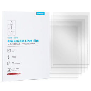 Film PFA pour Mars 4 Max (5 pièces)